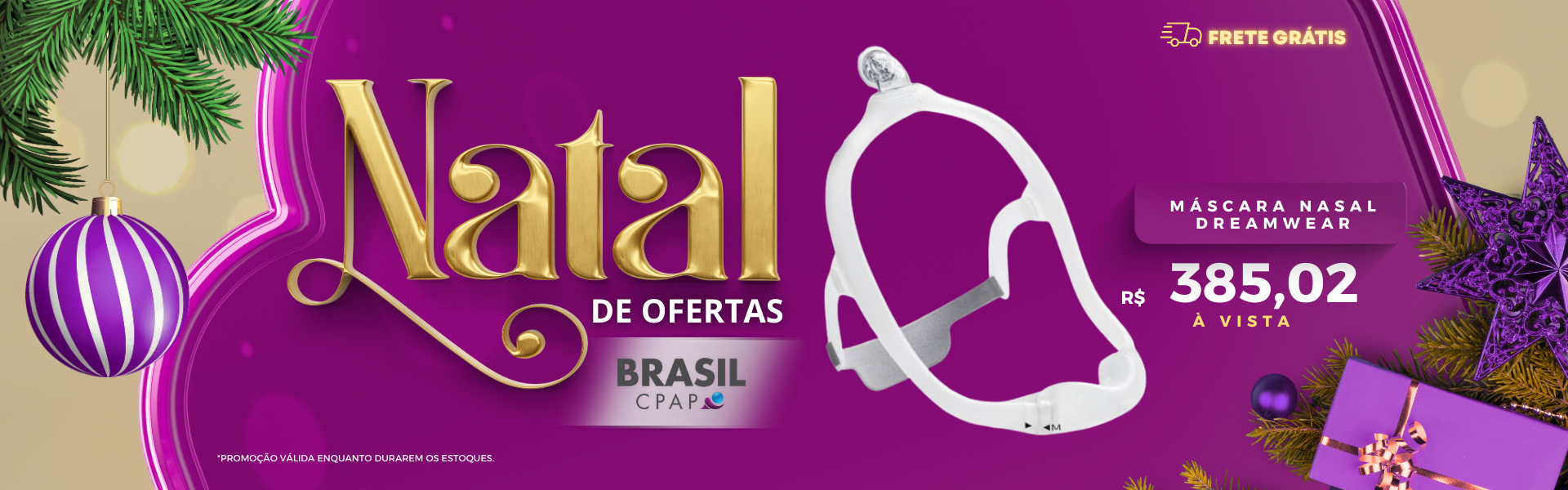 Banner NATAL Dreamwear Desktop