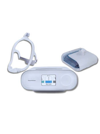 CPAP PRO Dreamstation + Umidificador + DreamWear 