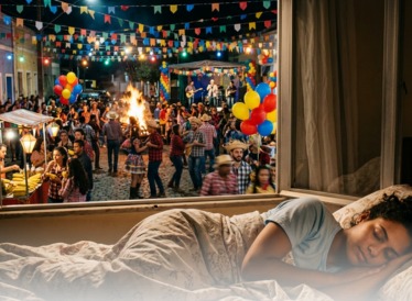 Cuidados essenciais para uma noite de sono tranquila durante as festas juninas 