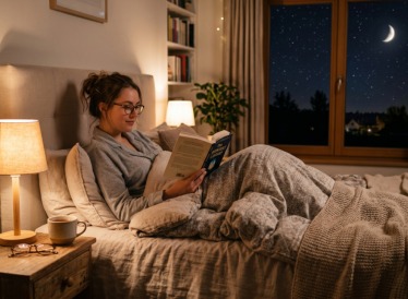 Como a leitura antes de dormir pode beneficiar seu sono 